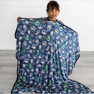 🌲 Little Sleepies NBC Disney Nightmare Before Christmas cloud blanket NIB